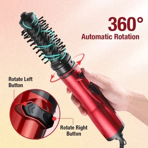 3-in-1 Hot Air Styler and Rotating Hair Dryer for Dry hair, curl hair, straighten hair