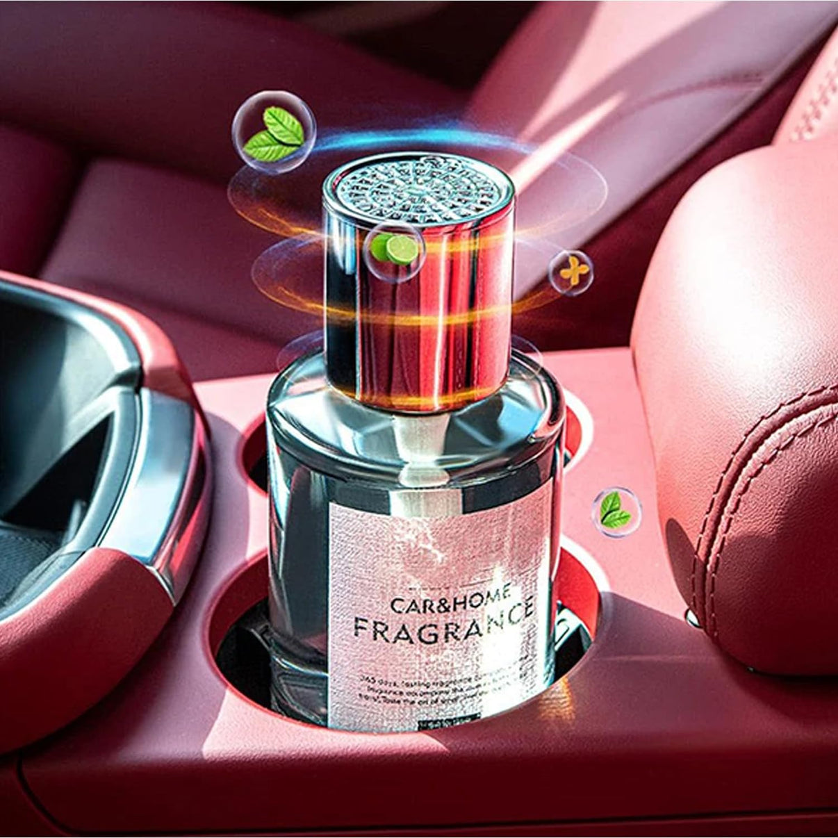 Smart Atomized Car Air Freshener - ( Buy 1 + Get 3 Refills Free )