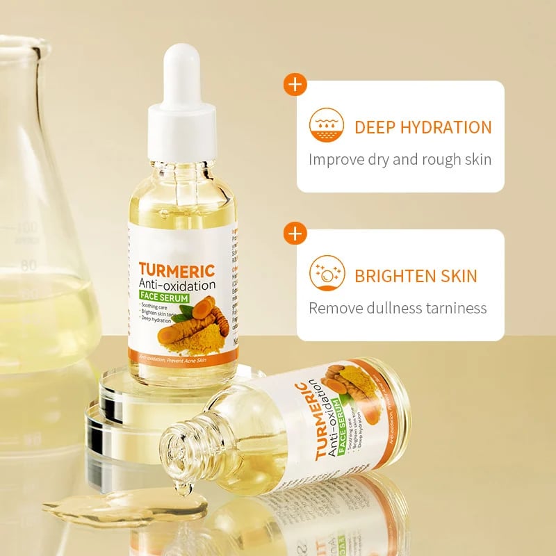 TURMERIC ANTI-OXIDATION Face Gel For Acne, Radiant, Glowing Skin, Wrinkles- (Buy 1 + Get 1 Free) - Limited Time Offer